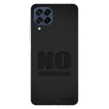 Picasee silikónový prehľadný obal pre Samsung Galaxy M53 5G - No Excuses