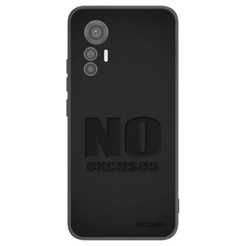 Picasee silikónový čierny obal pre Xiaomi 12 Lite - No Excuses