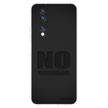 Picasee silikónový prehľadný obal pre Honor 70 - No Excuses