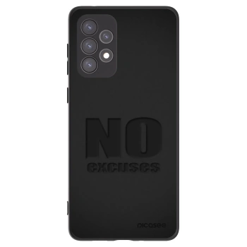 Picasee silikónový čierny obal pre Samsung Galaxy A73 5G - No Excuses