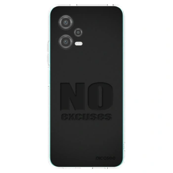 Picasee silikónový prehľadný obal pre Xiaomi Poco X5 - No Excuses