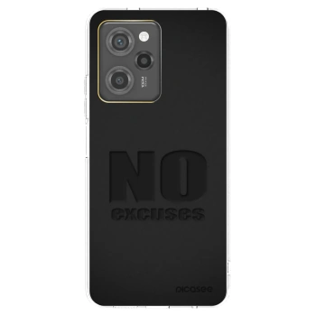 Picasee silikónový čierny obal pre Xiaomi Poco X5 Pro - No Excuses