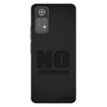 Picasee silikónový prehľadný obal pre Xiaomi Redmi Note 11S 5G - No Excuses