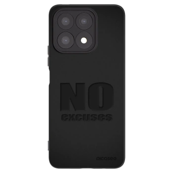 Picasee silikónový čierny obal pre Honor X8a - No Excuses