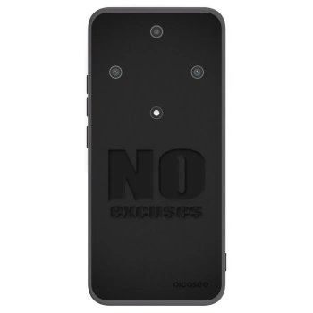 Picasee silikónový čierny obal pre Honor Magic5 Lite 5G - No Excuses