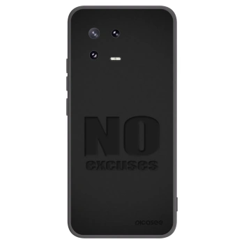 Picasee silikónový čierny obal pre Xiaomi 13 Pro - No Excuses