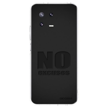 Picasee silikónový prehľadný obal pre Xiaomi 13 Pro - No Excuses