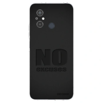 Picasee silikónový prehľadný obal pre Xiaomi Redmi 12C - No Excuses