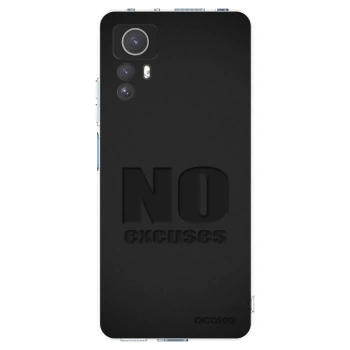 Picasee silikónový prehľadný obal pre Xiaomi Redmi Note 12S - No Excuses