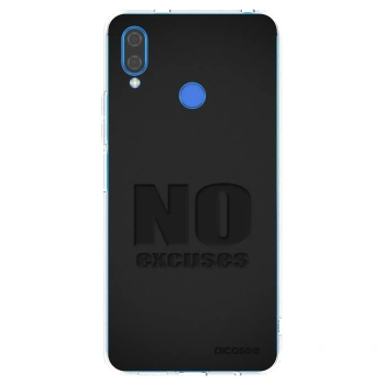 Picasee silikónový prehľadný obal pre Huawei Nova 3 - No Excuses
