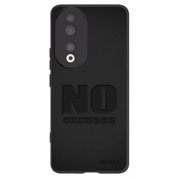 Picasee silikónový čierny obal pre Honor 90 5G - No Excuses