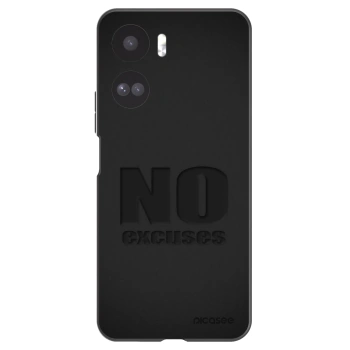 Picasee silikónový čierny obal pre Honor 90 Lite 5G - No Excuses
