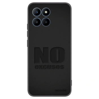 Picasee silikónový čierny obal pre Honor 70 Lite - No Excuses