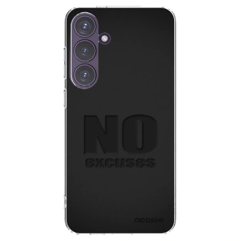 Picasee silikónový prehľadný obal pre Samsung Galaxy S24+ S926B 5G - No Excuses