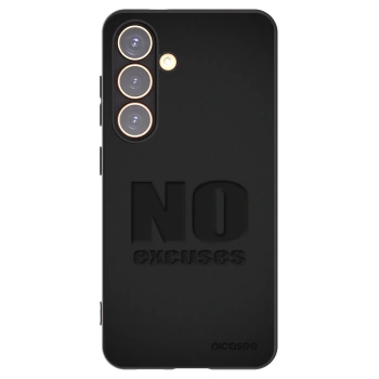 Picasee silikónový čierny obal pre Samsung Galaxy S24 S921B 5G - No Excuses