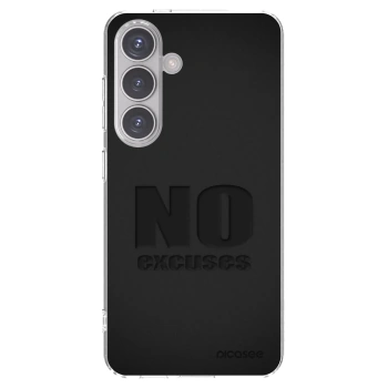 Picasee silikónový prehľadný obal pre Samsung Galaxy S24 S921B 5G - No Excuses