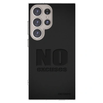 Picasee silikónový prehľadný obal pre Samsung Galaxy S24 Ultra S928B 5G - No Excuses