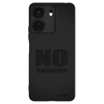 Picasee silikónový čierny obal pre Xiaomi Redmi 13C 4G - No Excuses