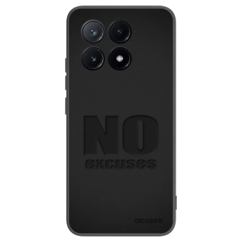 Picasee silikónový čierny obal pre Xiaomi Poco X6 Pro - No Excuses