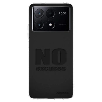Picasee silikónový prehľadný obal pre Xiaomi Poco X6 Pro - No Excuses