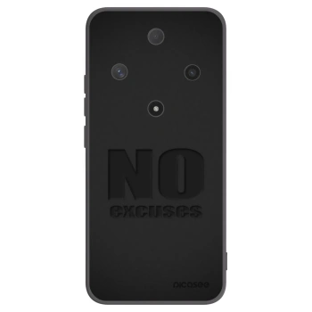 Picasee silikónový čierny obal pre Honor Magic6 Lite 5G - No Excuses