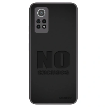 Picasee silikónový čierny obal pre Xiaomi Redmi Note 12 Pro 4G - No Excuses