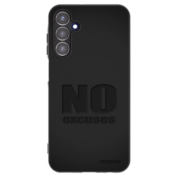 Picasee silikónový čierny obal pre Samsung Galaxy A15 A155F 4G - No Excuses