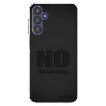 Picasee silikónový prehľadný obal pre Samsung Galaxy A15 A155F 4G - No Excuses