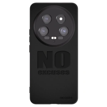 Picasee silikónový čierny obal pre Xiaomi 14 Ultra - No Excuses