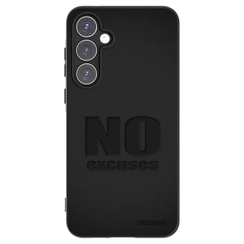 Picasee silikónový čierny obal pre Samsung Galaxy A55 5G A556B - No Excuses