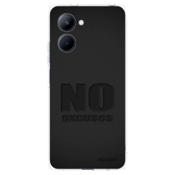 Picasee silikónový prehľadný obal pre Realme C33 (2023) - No Excuses