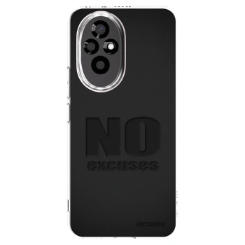 Picasee silikónový prehľadný obal pre Honor 200 5G - No Excuses