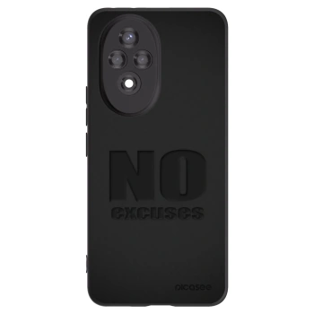 Picasee silikónový čierny obal pre Honor 200 Pro 5G - No Excuses