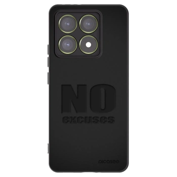 Picasee silikónový čierny obal pre Xiaomi 14T - No Excuses