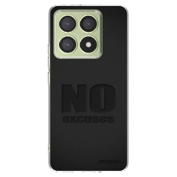 Picasee silikónový prehľadný obal pre Xiaomi 14T - No Excuses