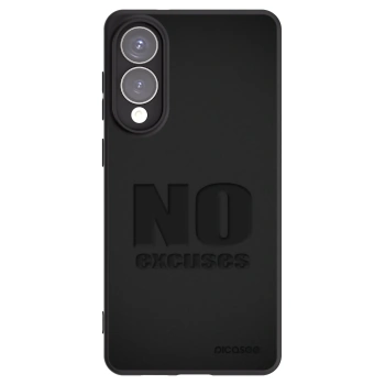 Picasee silikónový čierny obal pre Samsung Galaxy S25 Edge 5G - No Excuses