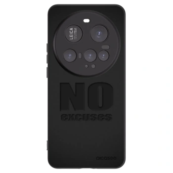 Picasee silikónový čierny obal pre Xiaomi 15 Ultra - No Excuses