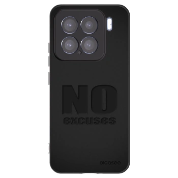 Picasee silikónový čierny obal pre Xiaomi 15 - No Excuses