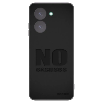 Picasee silikónový čierny obal pre Xiaomi Redmi A5 - No Excuses