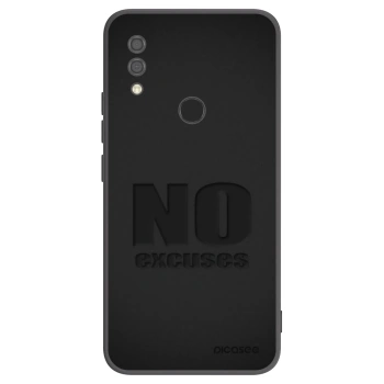 Picasee silikónový čierny obal pre Xiaomi Redmi 7 - No Excuses