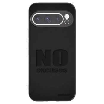 Picasee silikónový čierny obal pre Google Pixel 9 Pro XL - No Excuses