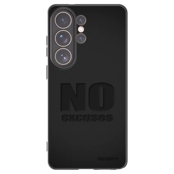 Picasee silikónový čierny obal pre Samsung Galaxy S26 Ultra - No Excuses