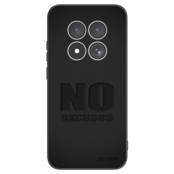 Picasee silikónový čierny obal pre Xiaomi Redmi Note 15 Pro 5G - No Excuses