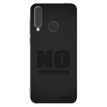 Picasee silikónový prehľadný obal pre Honor 20 Lite - No Excuses