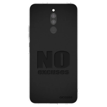 Picasee silikónový prehľadný obal pre Xiaomi Redmi 8 - No Excuses