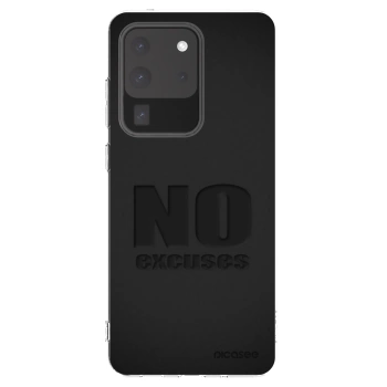 Picasee silikónový prehľadný obal pre Samsung Galaxy S20 Ultra 5G G988F - No Excuses