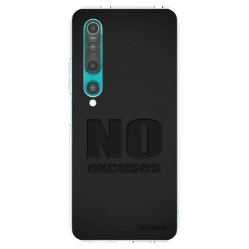 Picasee silikónový prehľadný obal pre Xiaomi Mi 10 - No Excuses