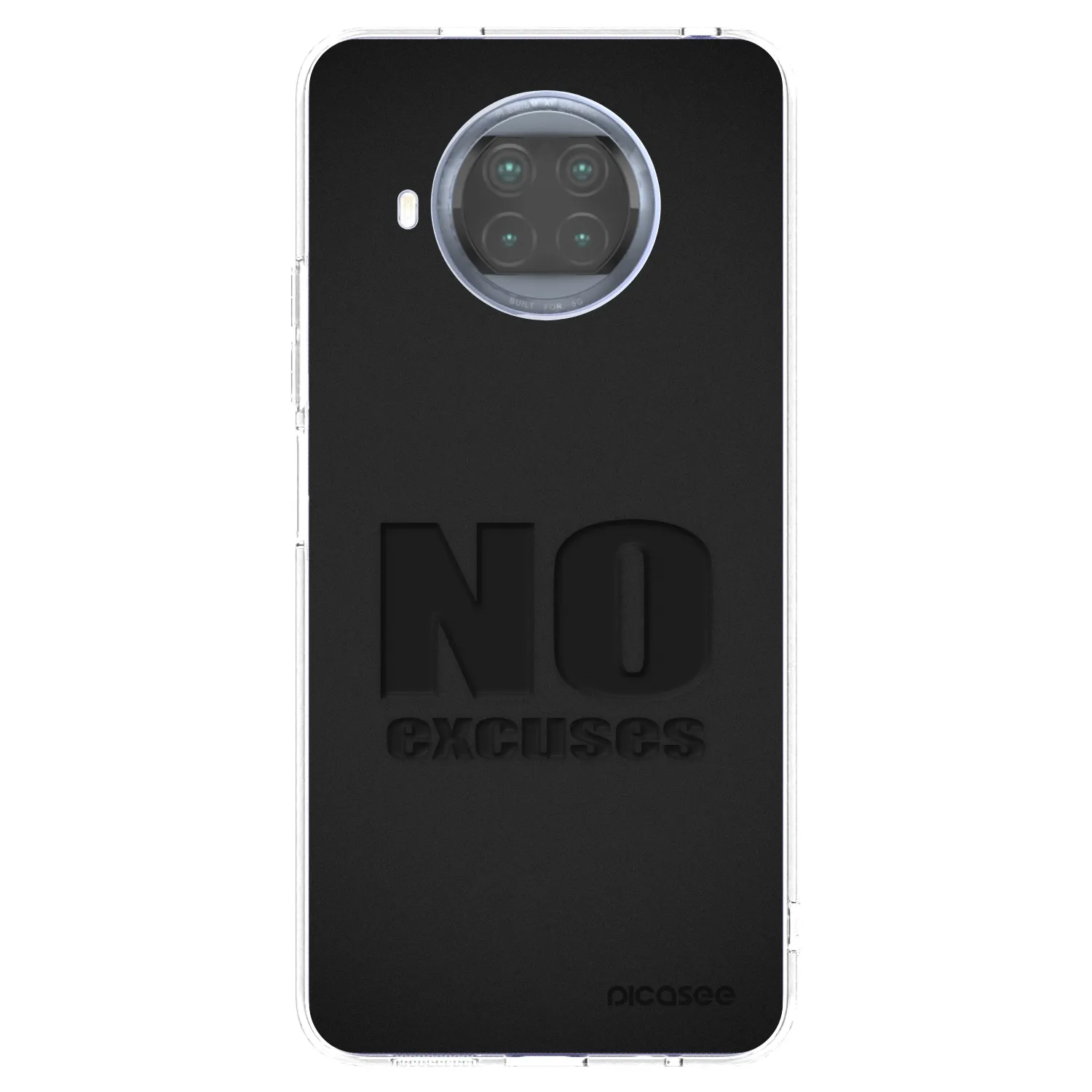 Silikónový prehľadný obal pre Xiaomi Mi 10T Lite - No Excuses