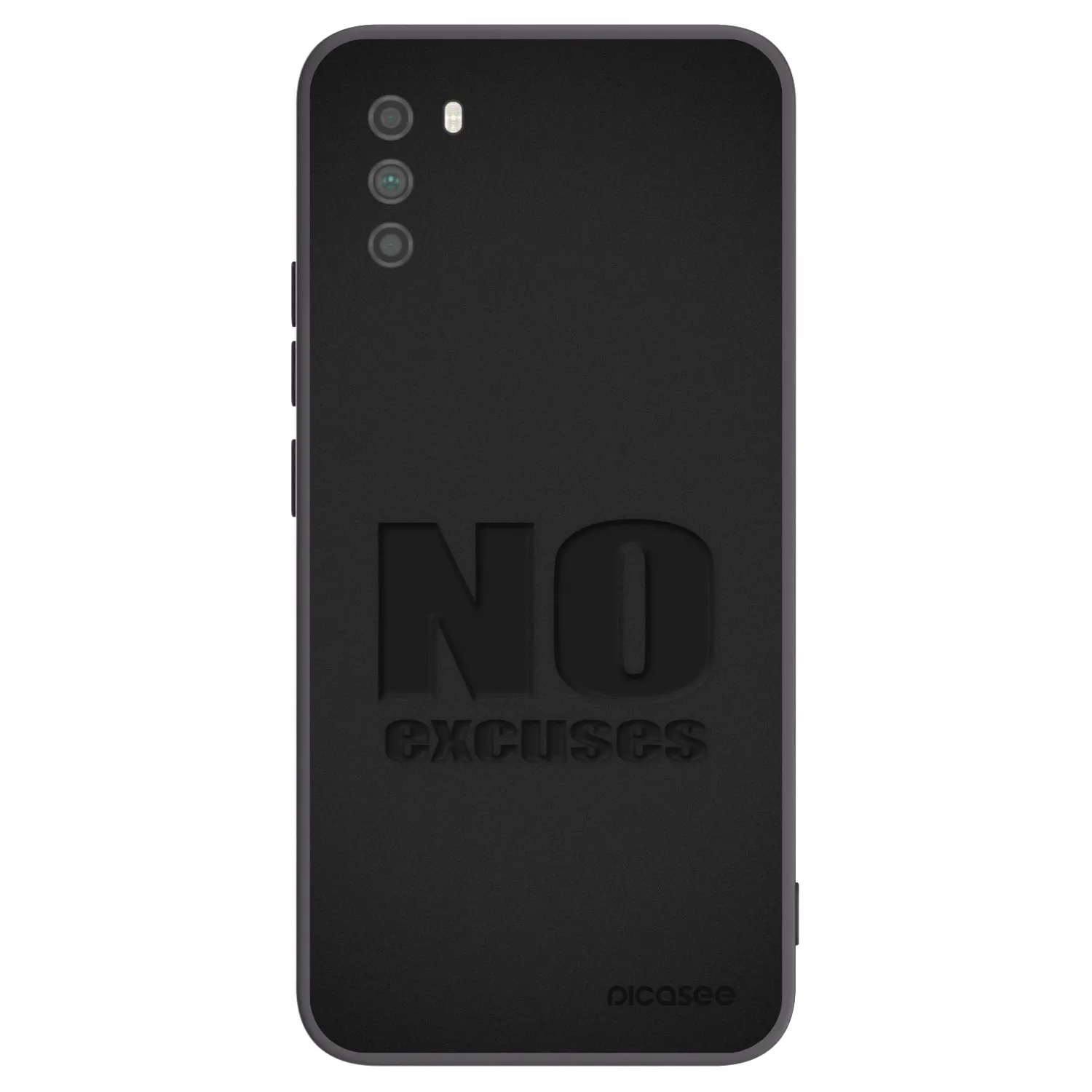 Picasee silikónový čierny obal pre Xiaomi Poco M3 - No Excuses
