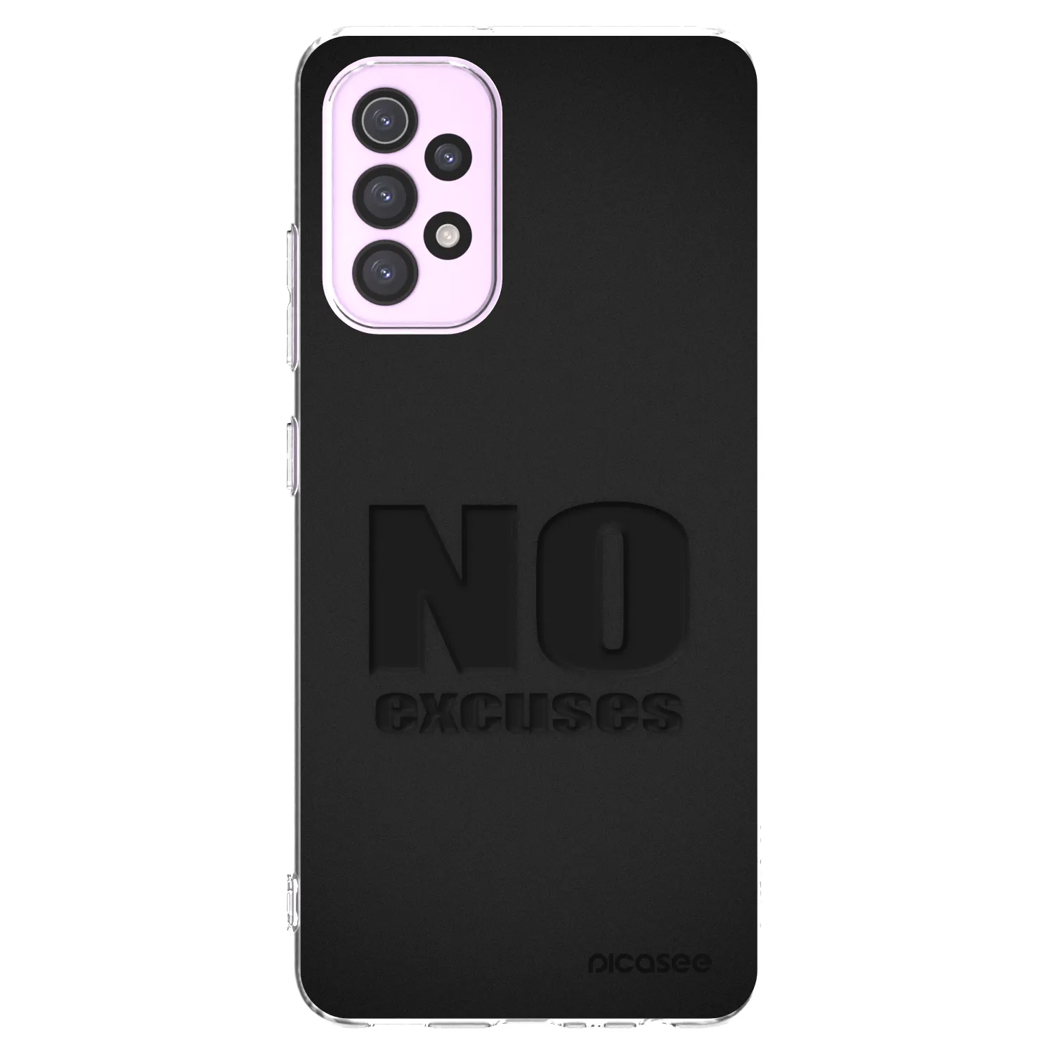 Picasee silikónový prehľadný obal pre Samsung Galaxy A32 5G A326B - No Excuses